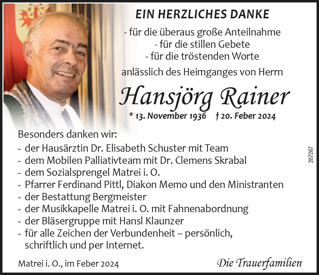 Hansj&ouml;rg Rainer