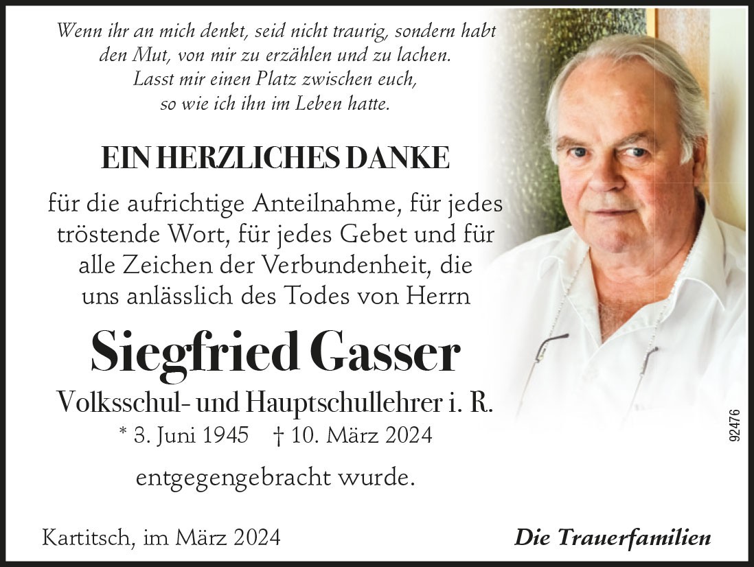 Siegfried Gasser