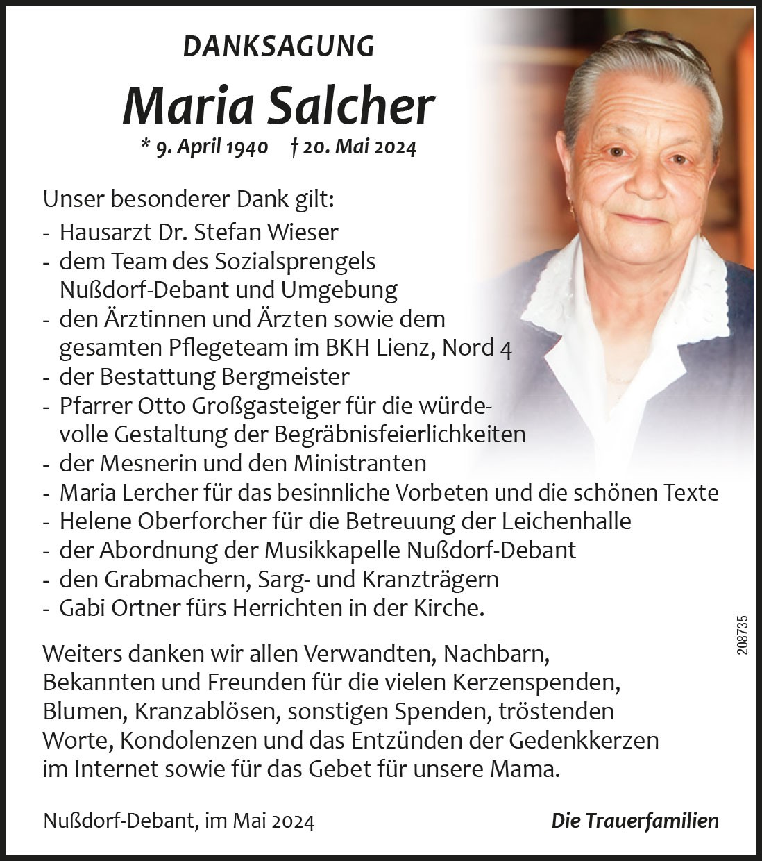 Maria Salcher