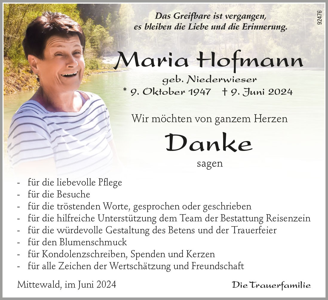 Maria Hofmann