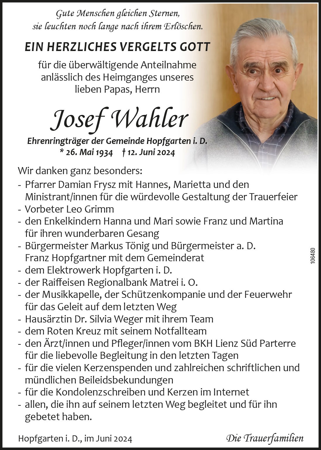 Josef Wahler