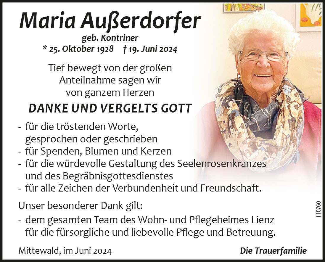 Maria Au&szlig;erdorfer