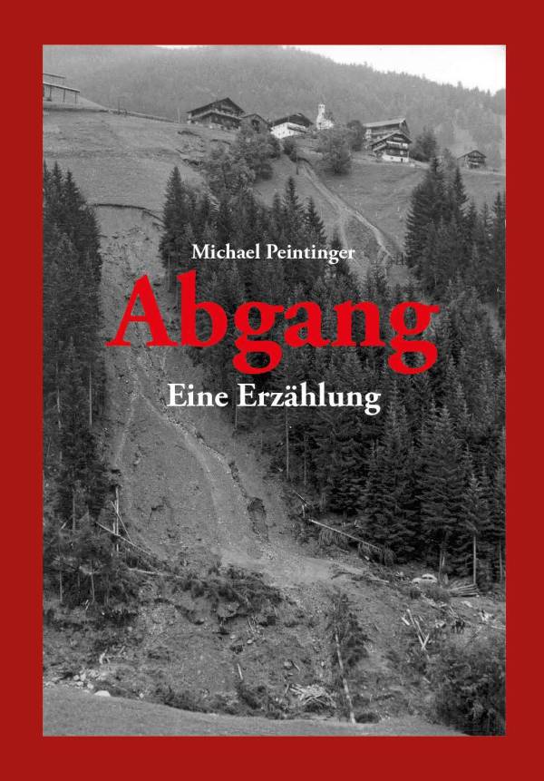 Buchcover - Abgang - Eine Erzählung