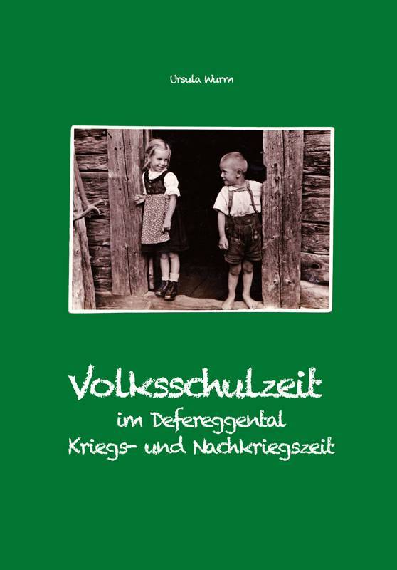 Buchcover - Volksschulzeit im Defereggentals