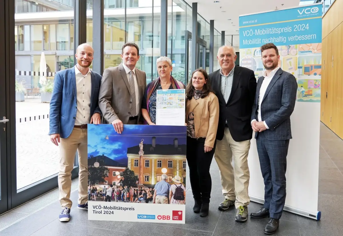 VCÖ-Auszeichnung für "10-Minuten-Stadt" Lienz