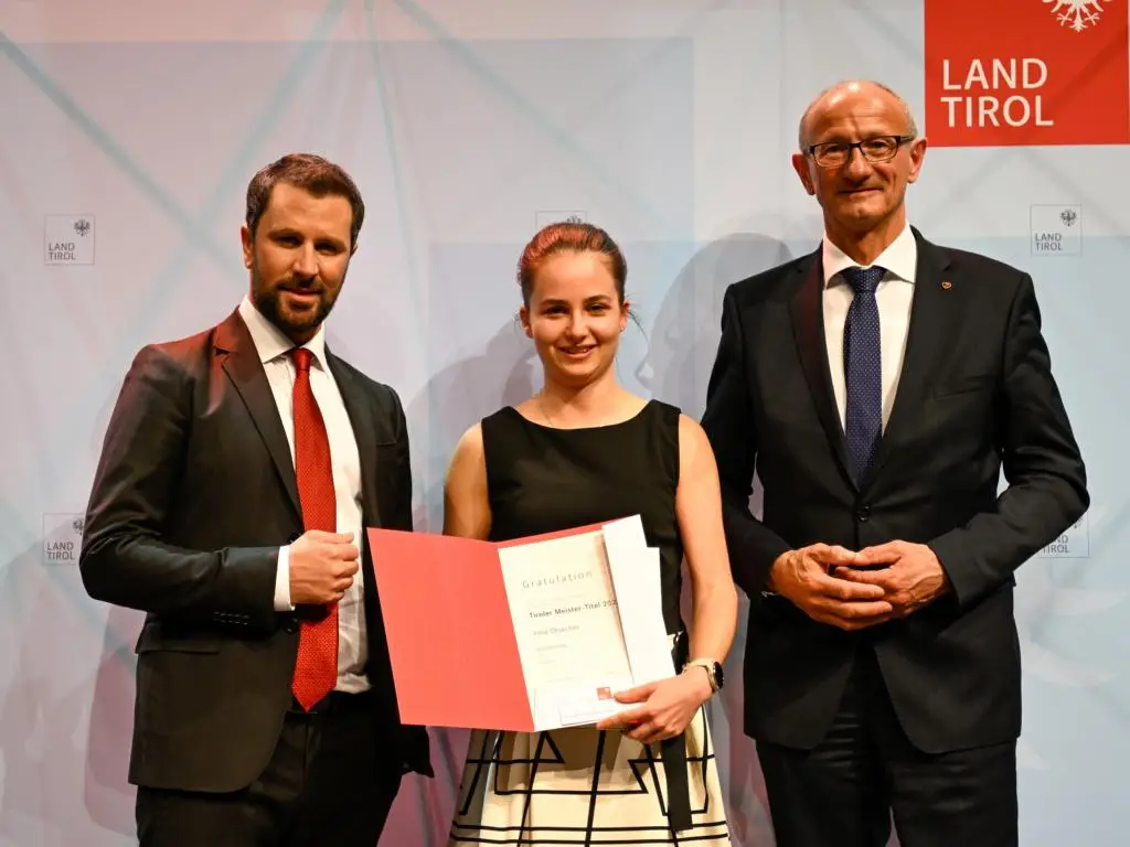 Tiroler Badmintonmeisterin Irina Olsacher, SV Nußdorf-Debant. Foto: Land Tirol/Gepa Pictures