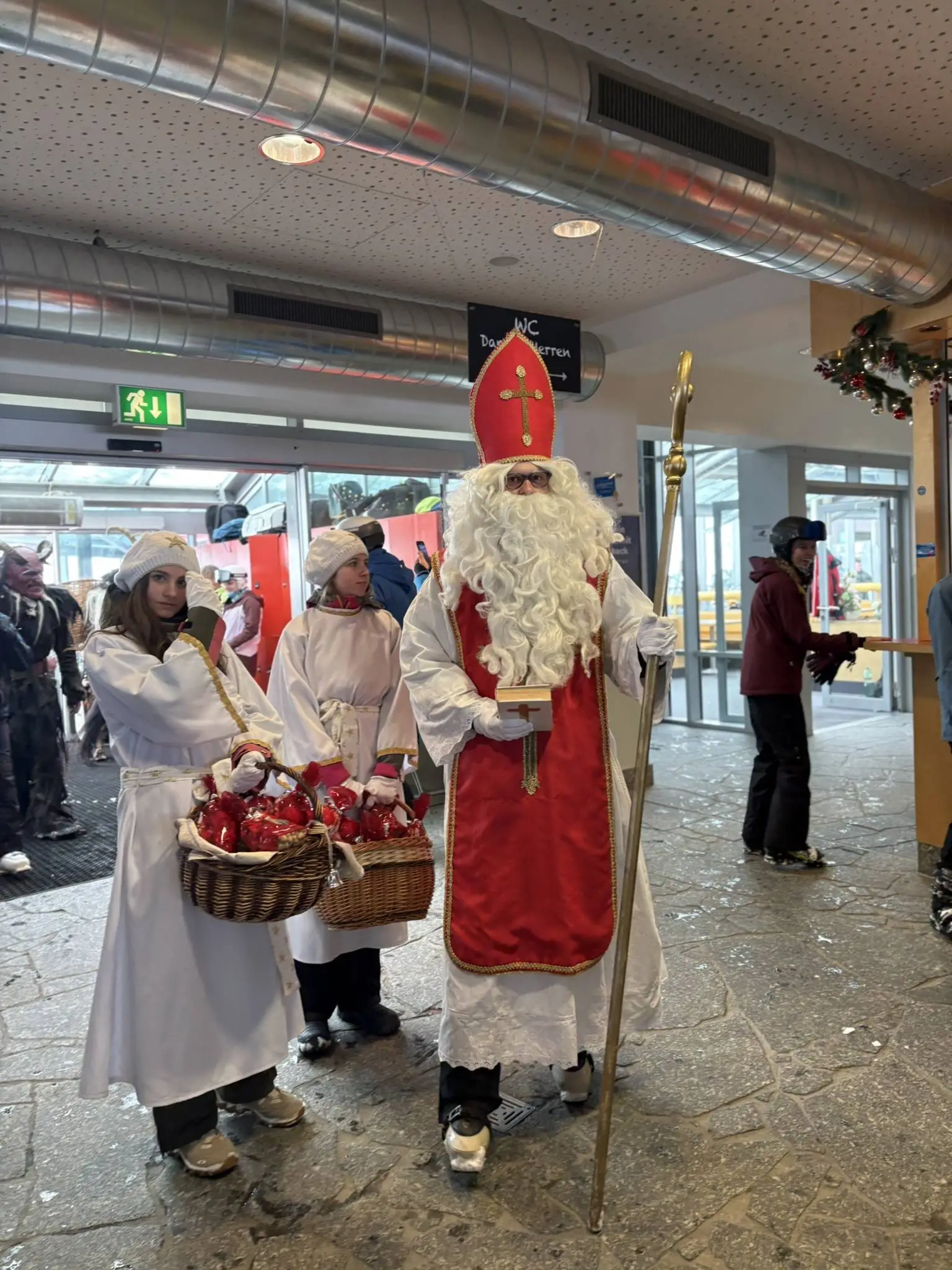 Vonseiten der Mölltaler Gletscher Bergbahnen gab es eine kleine Nikolo-Überraschung.