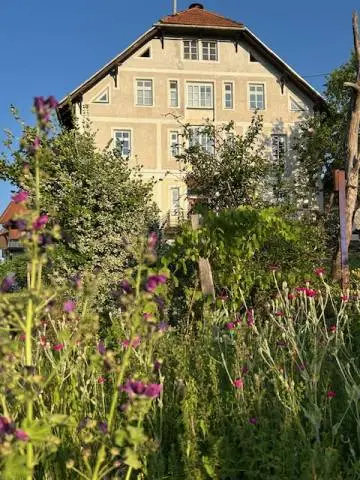 Wohnen mit Ausblick: In der „alten Post“ in Berg entstanden drei moderne Wohnungen.