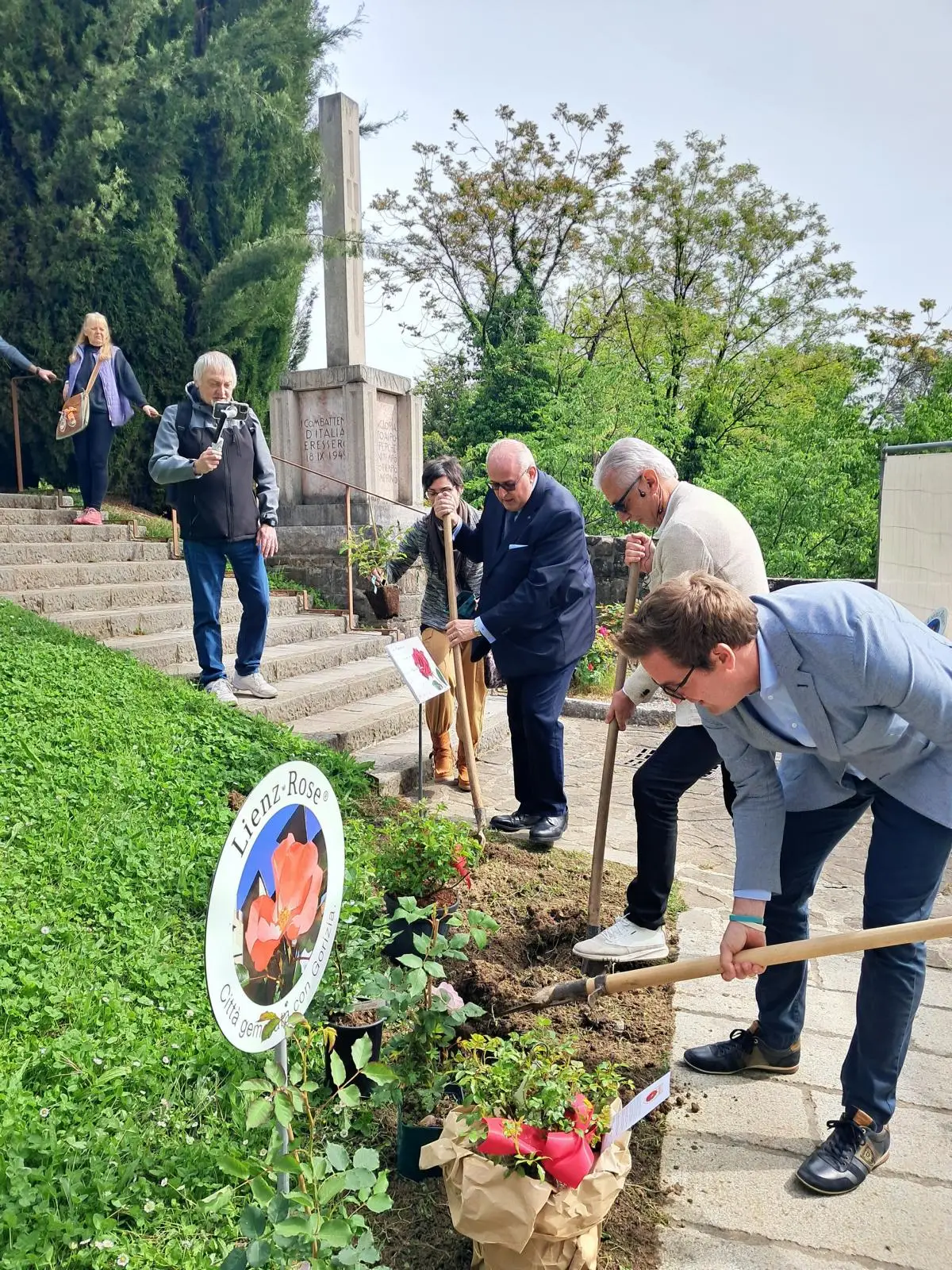 Die Lienz Rosen wurden beim Borgo Castello Gorizia gepflanzt. Foto: Comune di Gorizia