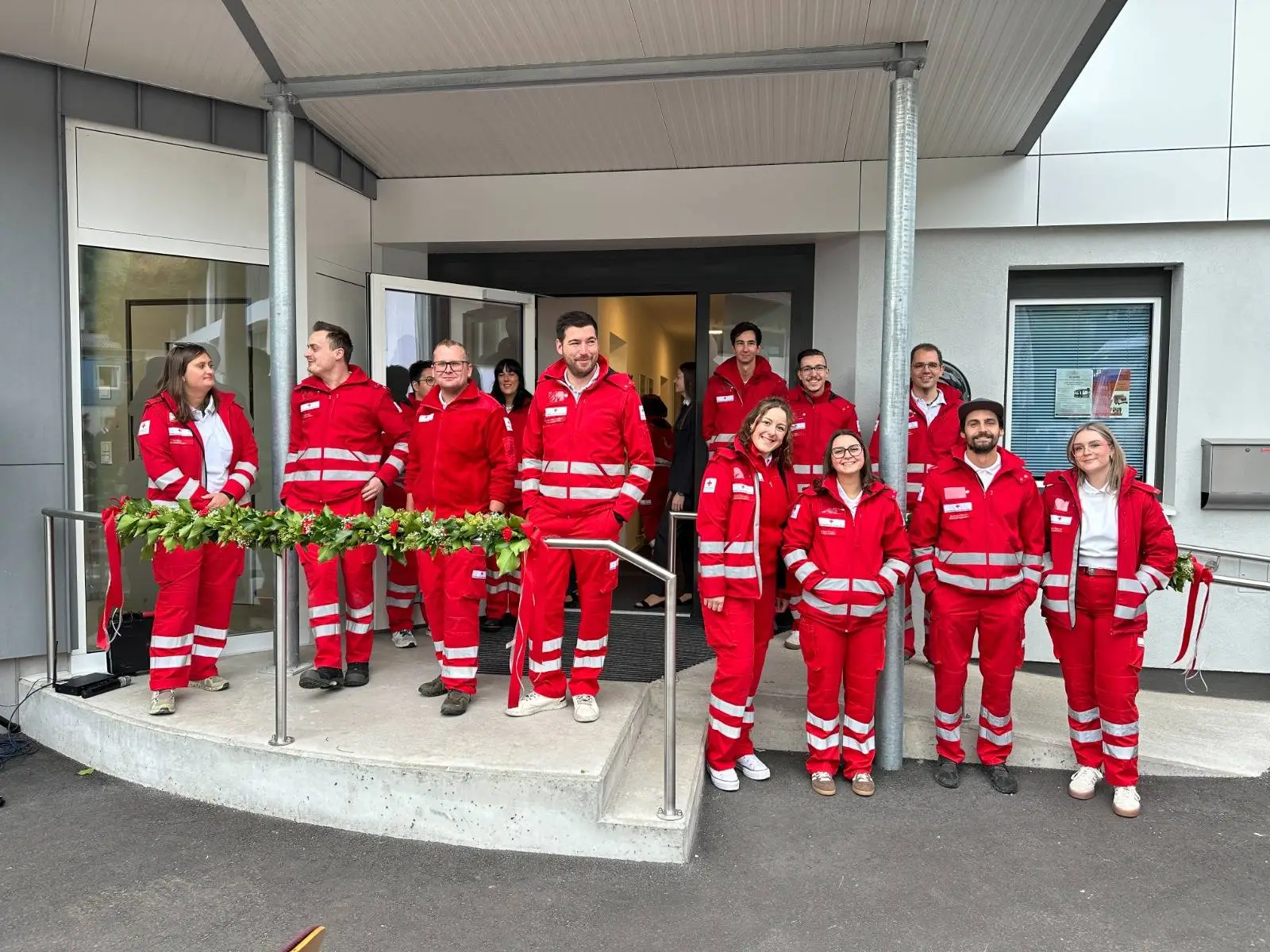 Ein Teil des Teams der RK-Ortsstelle Matrei. Foto: Franz Kirchmair