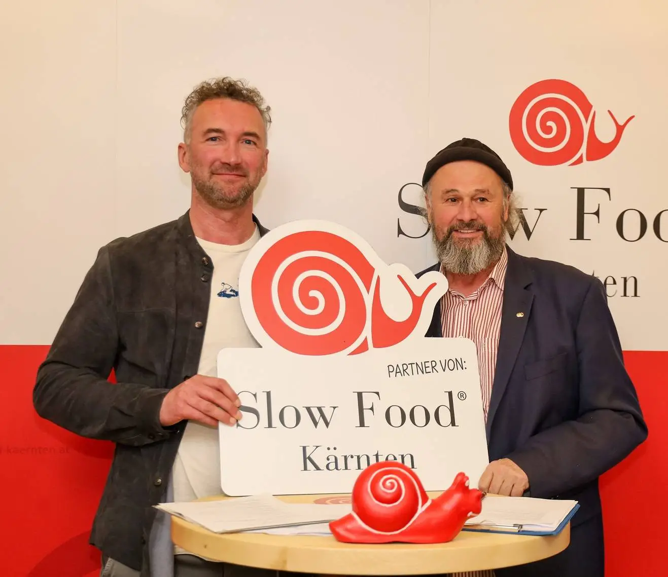 Manuel Ressi und Gottfried Bachler.