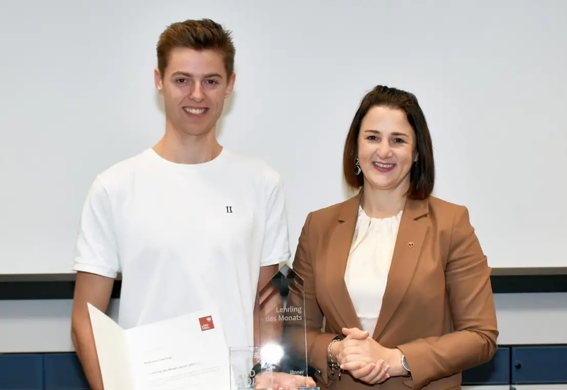 Lehrling des Monats kommt aus Dölsach