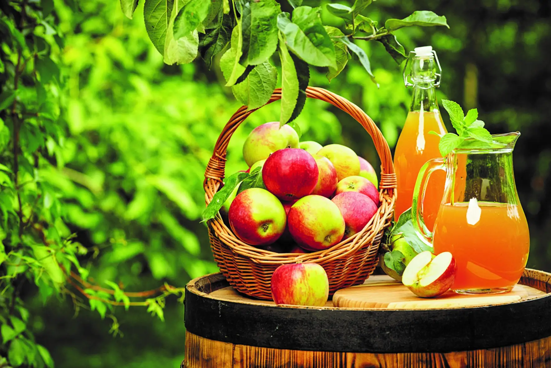 Naturtrüber Apfelsaft schmeckt intensiver und enthält mehr Vitalstoffe. Symbolfoto