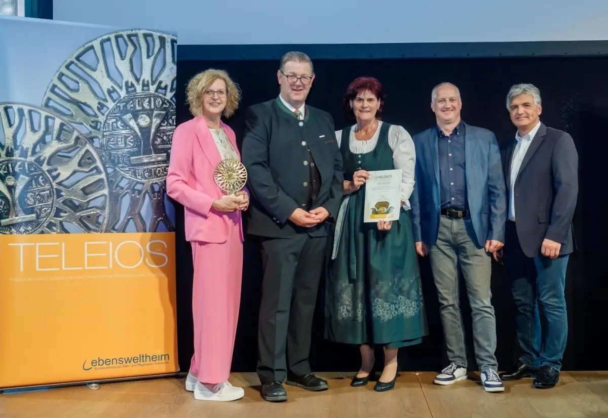TELEIOS-Innovationspreis für Osttiroler Altenheime