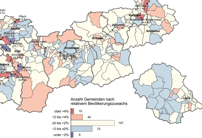 In Osttirol leben die meisten über 85jährigen
