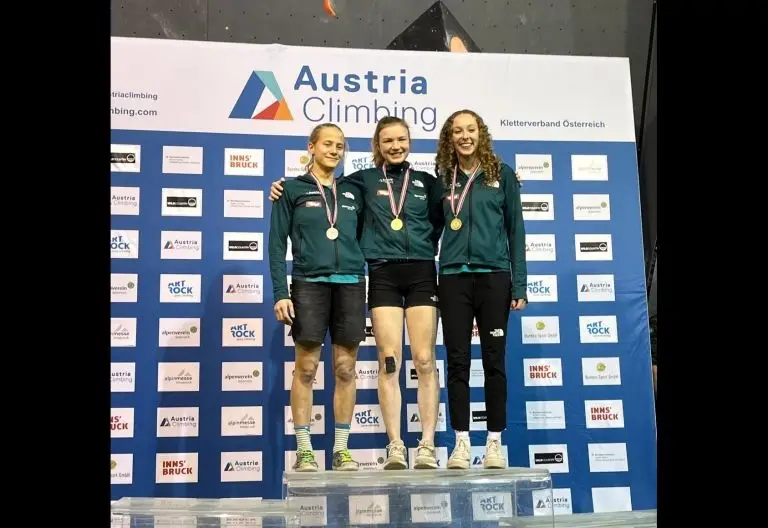 Stockerlplatz für Osttiroler Kletterin im A-Cup