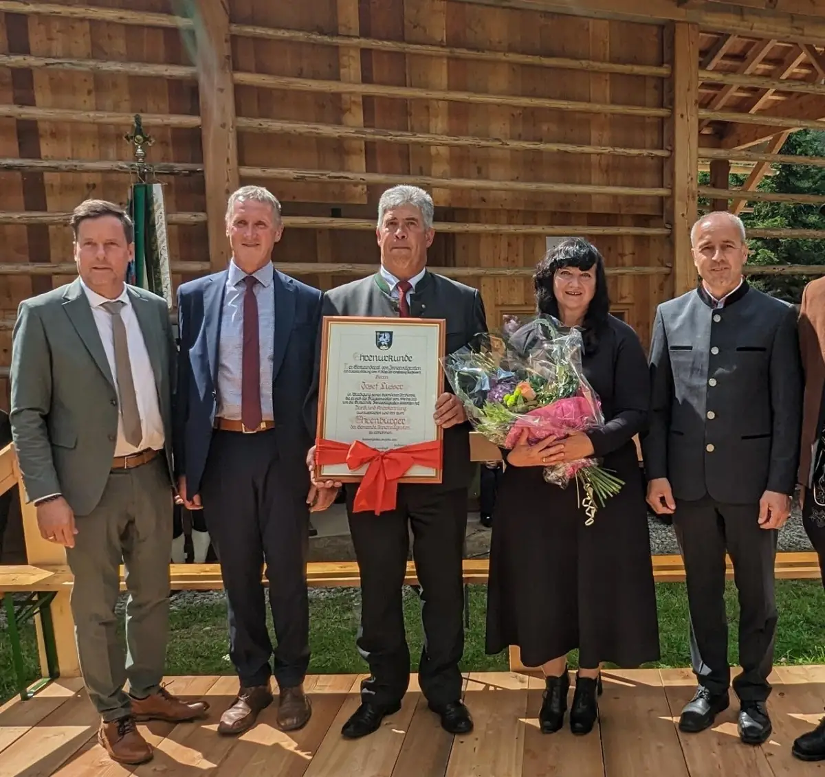 Auszeichnung - Zwei neue Ehrenbürger in Innervillgraten