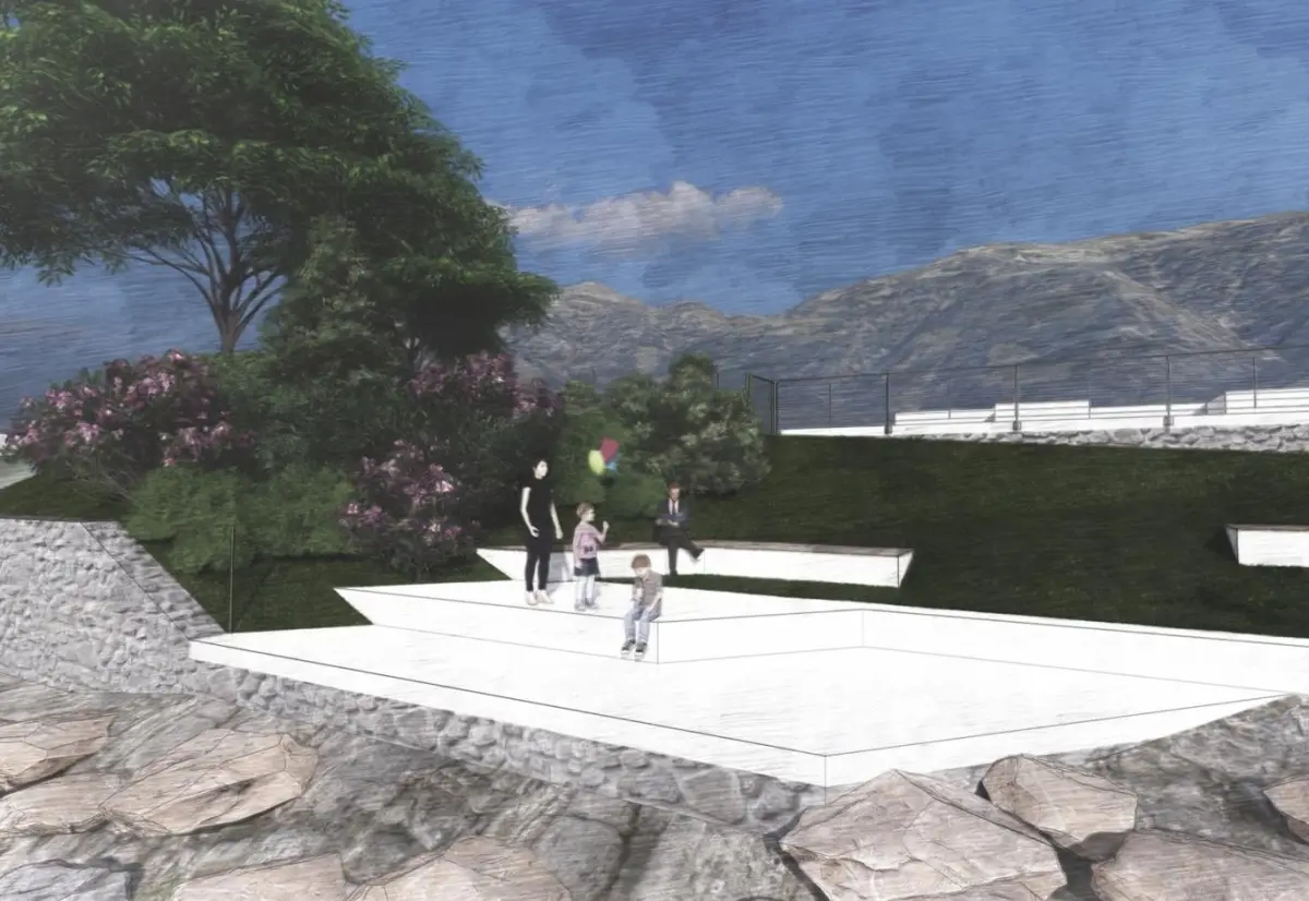 Sonnenlounge - Iselpark erhält neues Terrassen Plateau