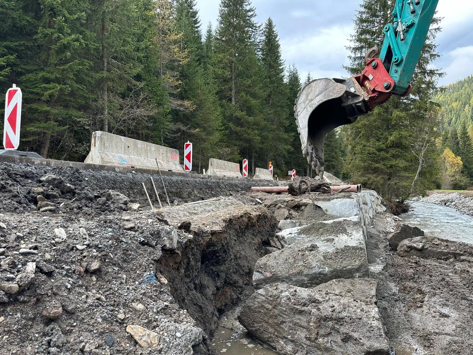 Die Innerkremser Straße erfordert besondere Aufmerksamkeit. Foto: Land Kärnten