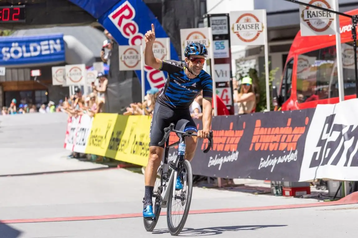  Alban Lakata Zweiter beim Ötztaler Radmarathon