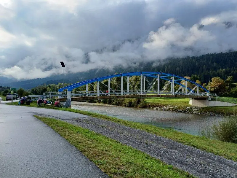 Die Unterdöbernitzer Brücke wurde komplett weggerissen und musste wieder neu errichtet werden.