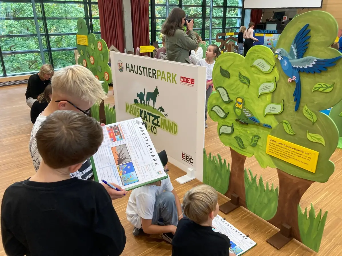 Wirtschaftskammer: Spielerisch Lernen im Haustierpark 