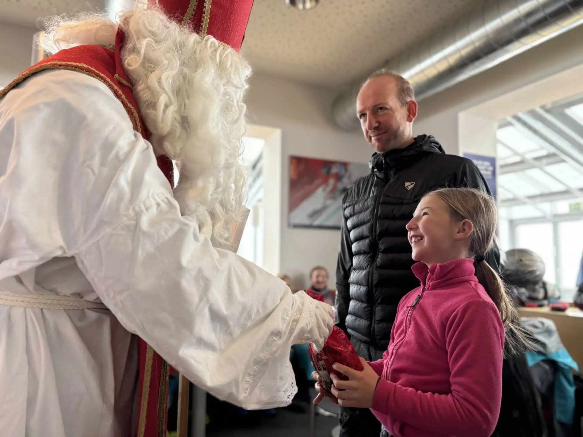 Vonseiten der Mölltaler Gletscher Bergbahnen gab es eine kleine Nikolo-Überraschung.