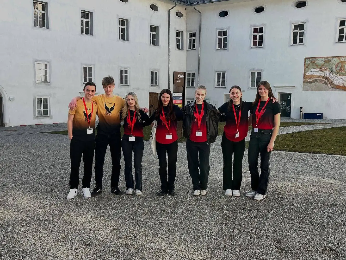 Die Band „Falkenfrei“ holte sich einen ersten Preis mit Auszeichnung im Podium „jazz.pop.rock“. Foto: Musikschule Hermagor