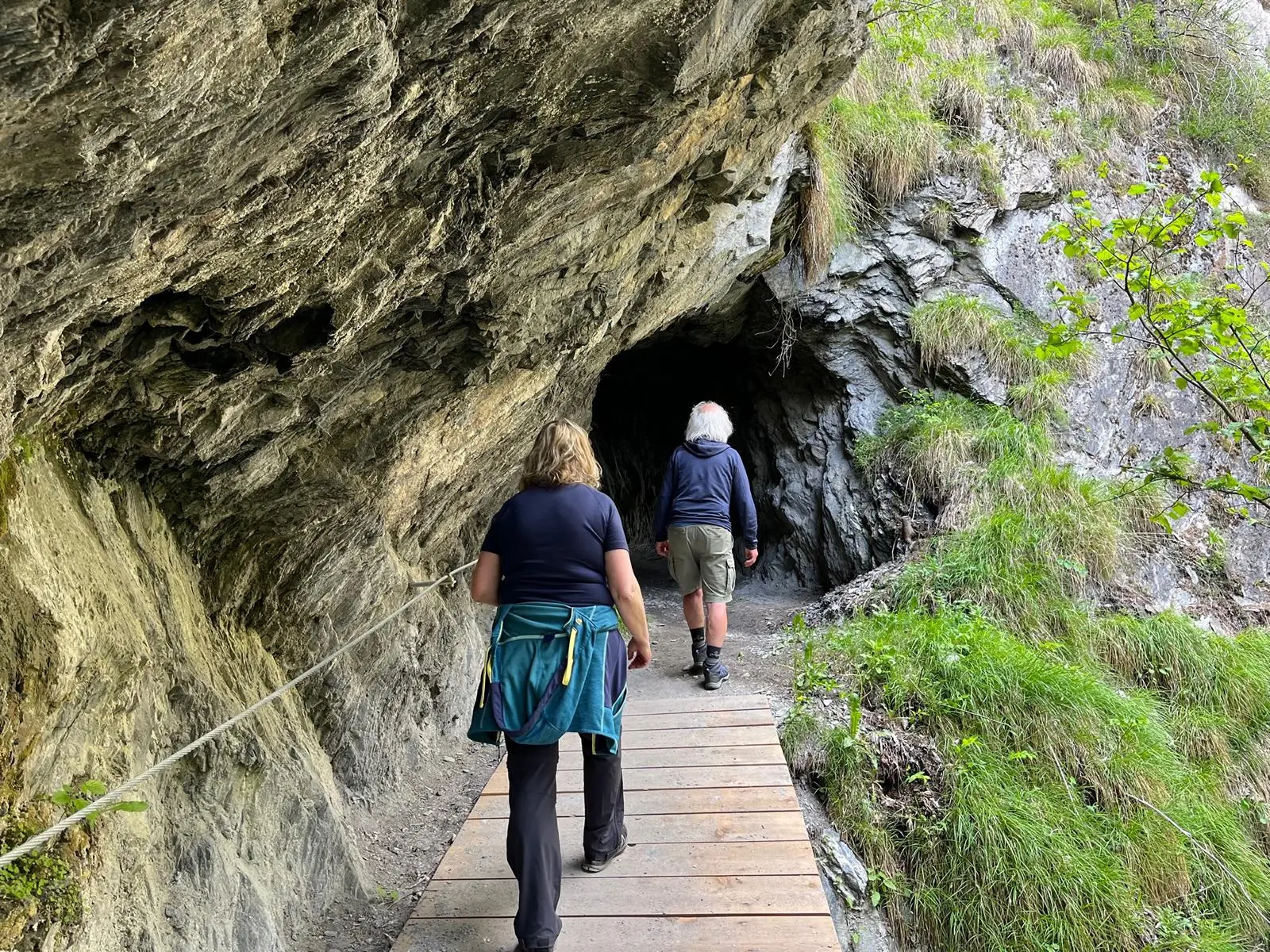 Nach Felsräum- und Sicherheitsmaßnahmen ist der Weg in die Prosseggklamm (auf eigene Gefahr) wieder offen. Foto: Brugger