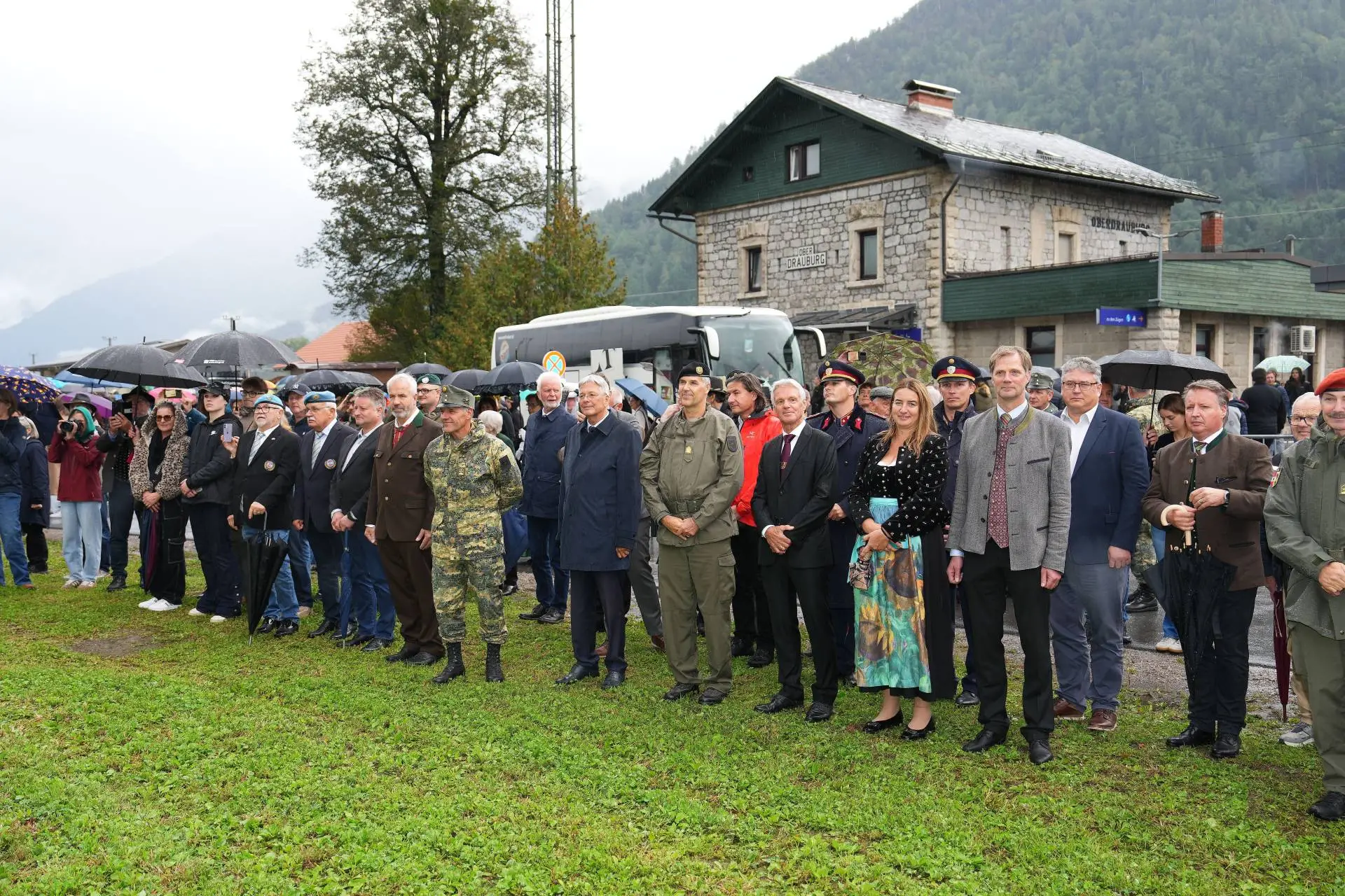 Angelobung in Oberdrauburg.