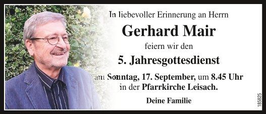 Gerhard Mair