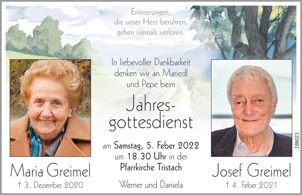 Maria und Josef Greimel