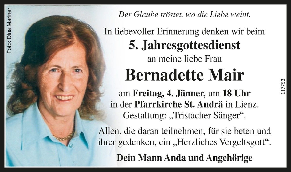 Bernadette Mair