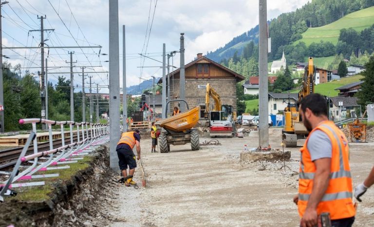 Modernisierung des Bahnhofs Thal hat begonnen