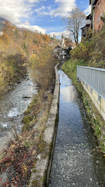 Seit dem Vorjahr flie&szlig;t wieder Wasser im Hermagorer M&uuml;hlbach. Foto: BI Retten wir den M&uuml;hlbach