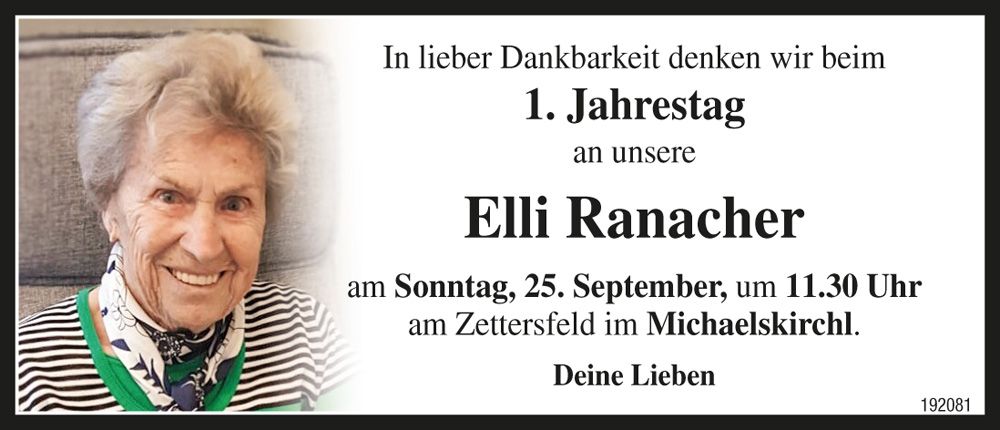 Elli Ranacher