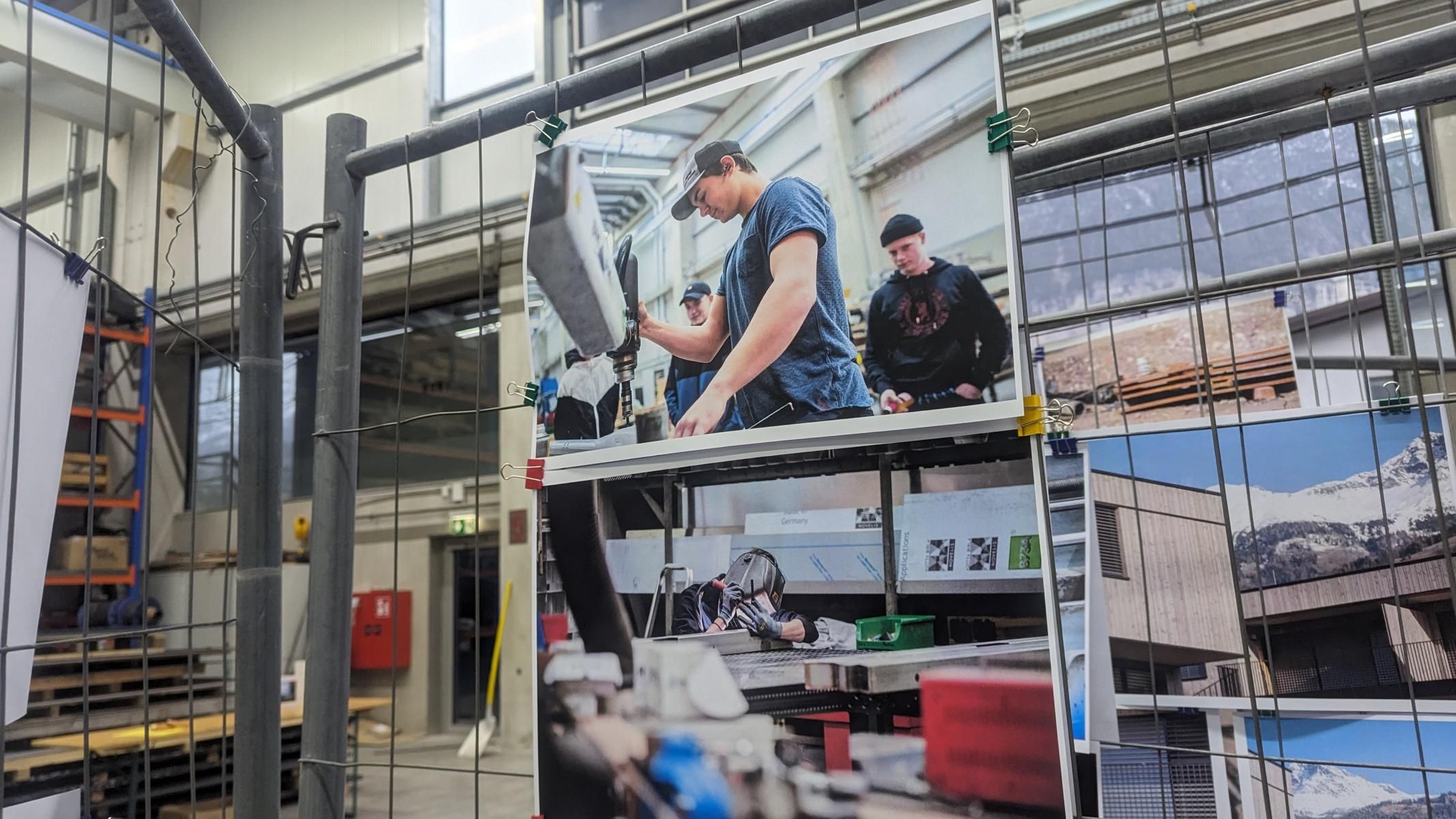 Die Lehrlinge suchten und fanden ihre Motive Foto: Knorr