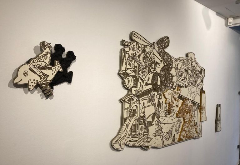 RLB Atelier: Digitale News k&uuml;nstlerisch verarbeitet