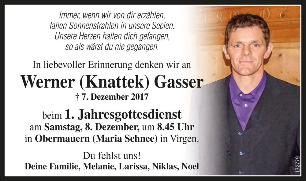 Werner (Knattek) Gasser