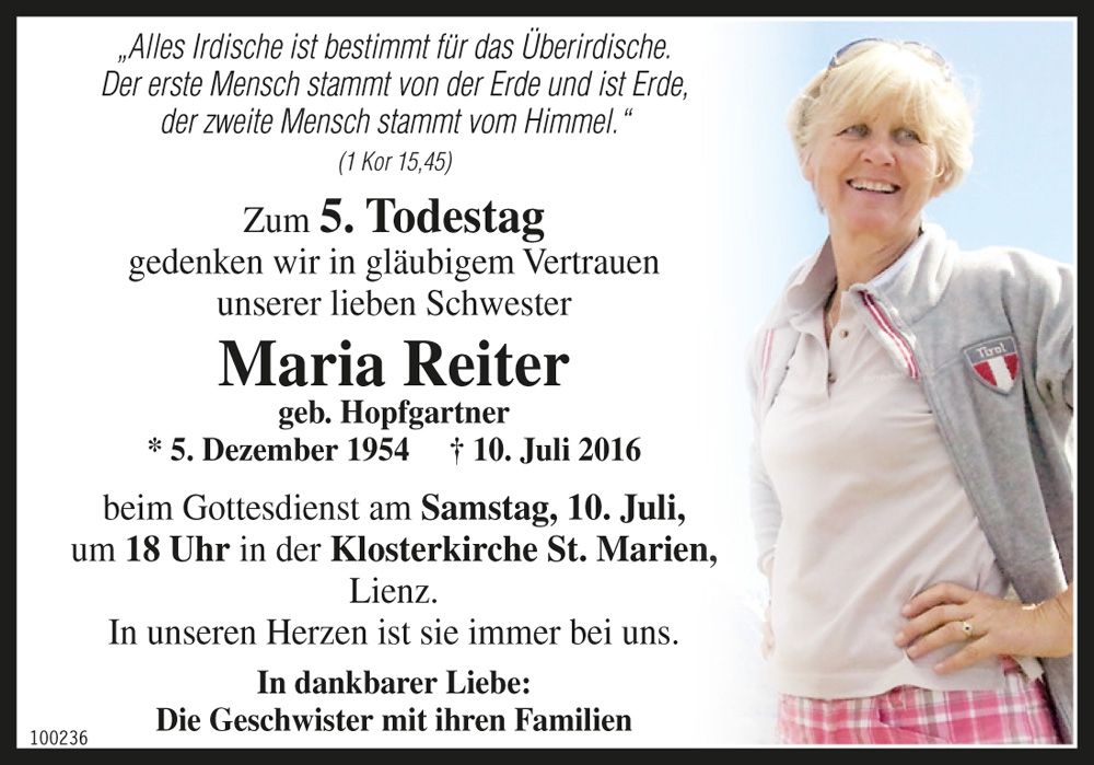 Maria Reiter