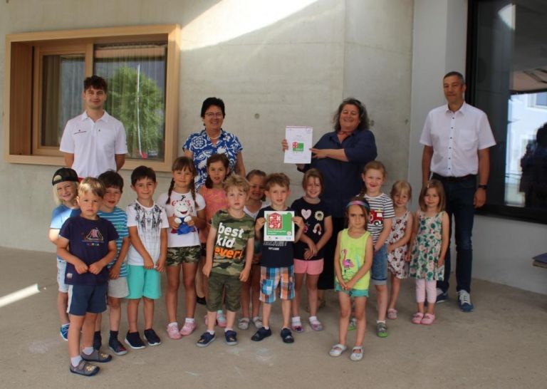 Kindergarten Assling hat die Nase vorn