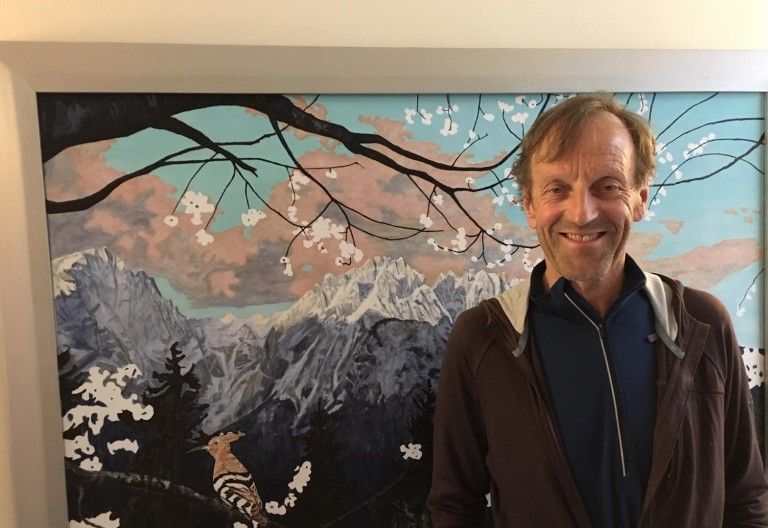 Leo Baumgartner &uuml;berrascht als Maler