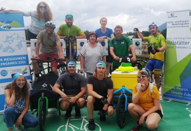 Radeln gegen den Temperaturanstieg