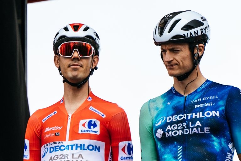 Gall feiert mit Decathlon O'Connors Vuelta-Podium 