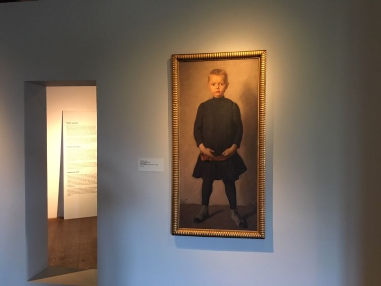 Bildbetrachtung im Schloss: "Fred" von Albin Egger-Lienz