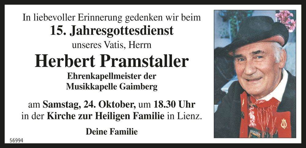 Herbert Pramstaller