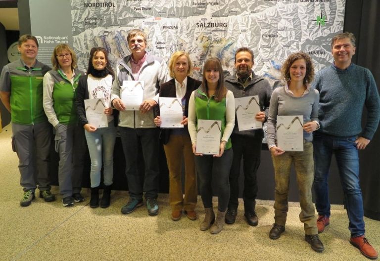 Neue RangerInnen f&uuml;r den Nationalpark Hohe Tauern