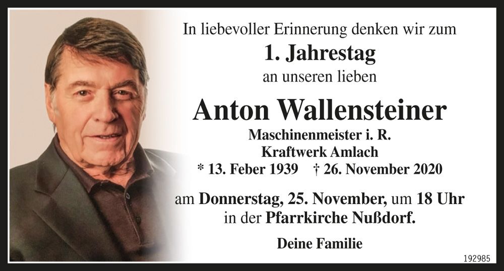 Anton Wallensteiner