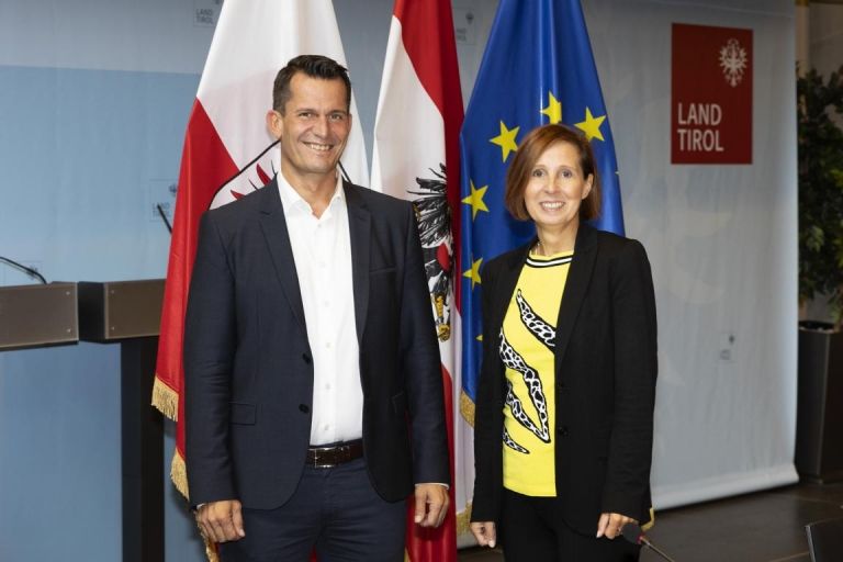 Sozialminister M&uuml;ckstein in Innsbruck