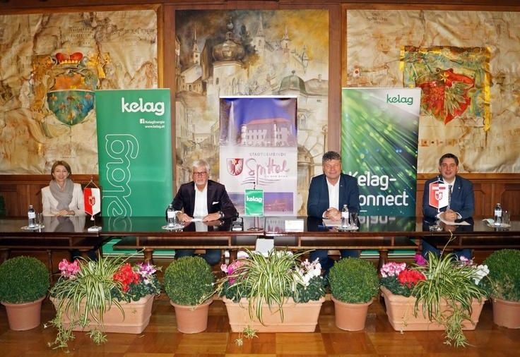 Spittal und Kelag-Connect unterzeichnen Kooperationsvertrag